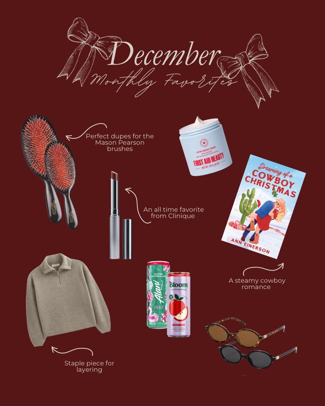 December Monthly Favorites ✨

#LTKmorningroutine #LTKHoliday #LTKselfcare