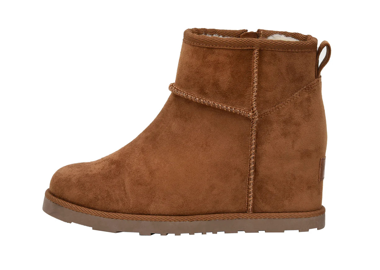 Kayla Cozy Hidden Wedge Bootie | Cushionaire
