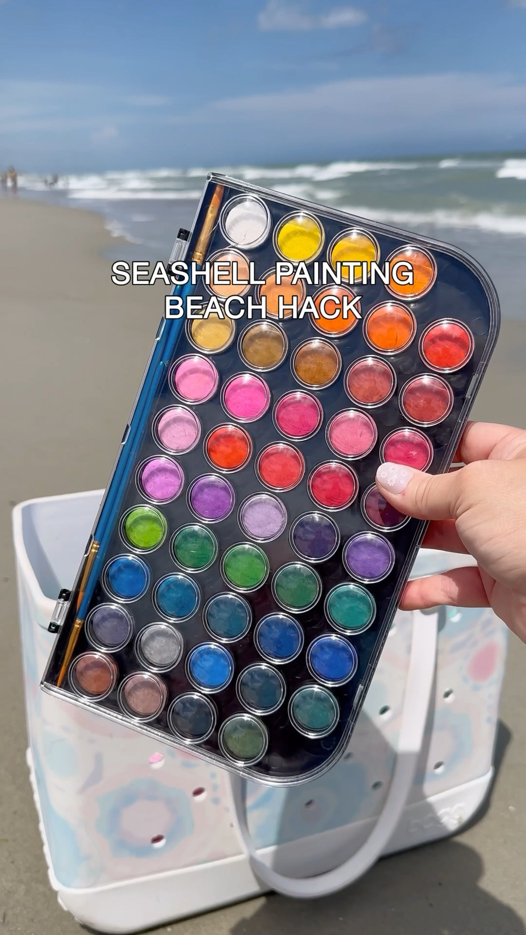 Must have on a beach day! Hunting for seashells is half the fun. Painting seashells on the beach is even better!

#LTKKids #LTKmomlife