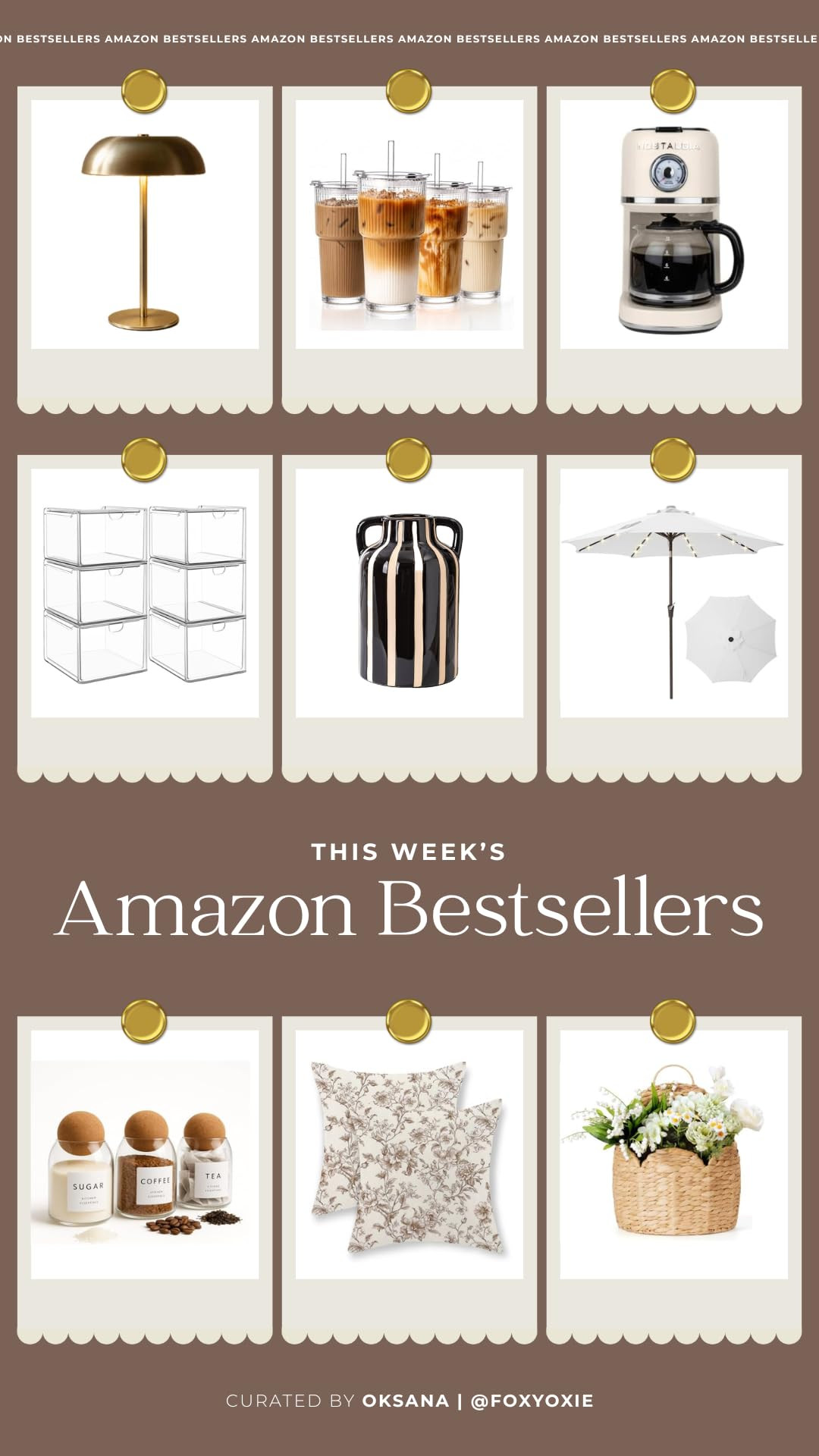 Upgrade your home with these stylish finds! From chic storage boxes to a retro coffee maker, thes... | Amazon (US)