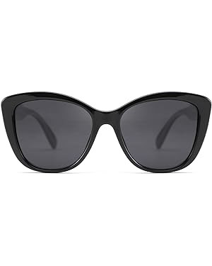 FEISEDY Polarized Vintage Sunglasses American Womens Square Jackie O Cat Eye Sunglasses B2451 | Amazon (US)
