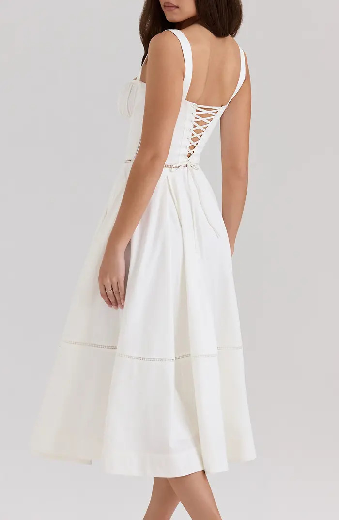 Chiarina Stretch Cotton Midi Sundress | Nordstrom