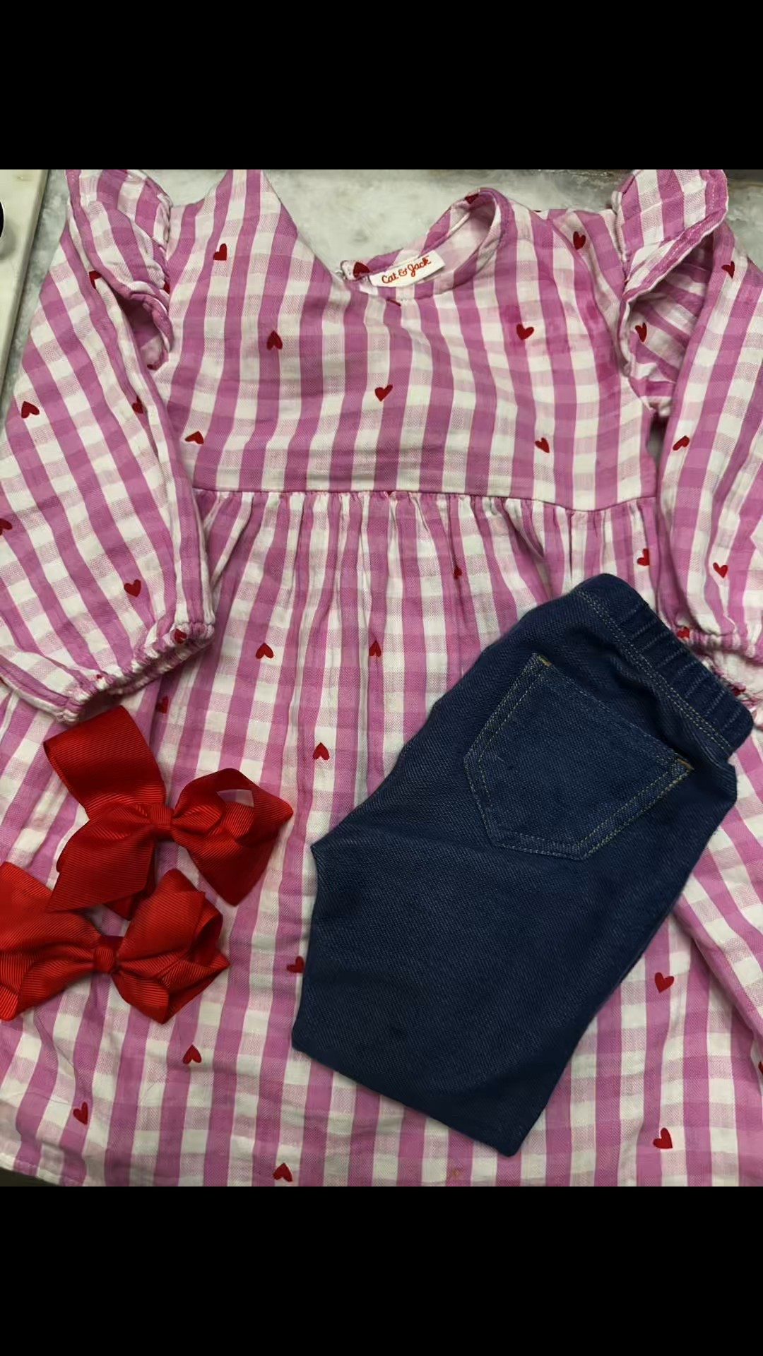 Toddler girl fashion. 

#LTKootd #LTKKids #LTKValentine