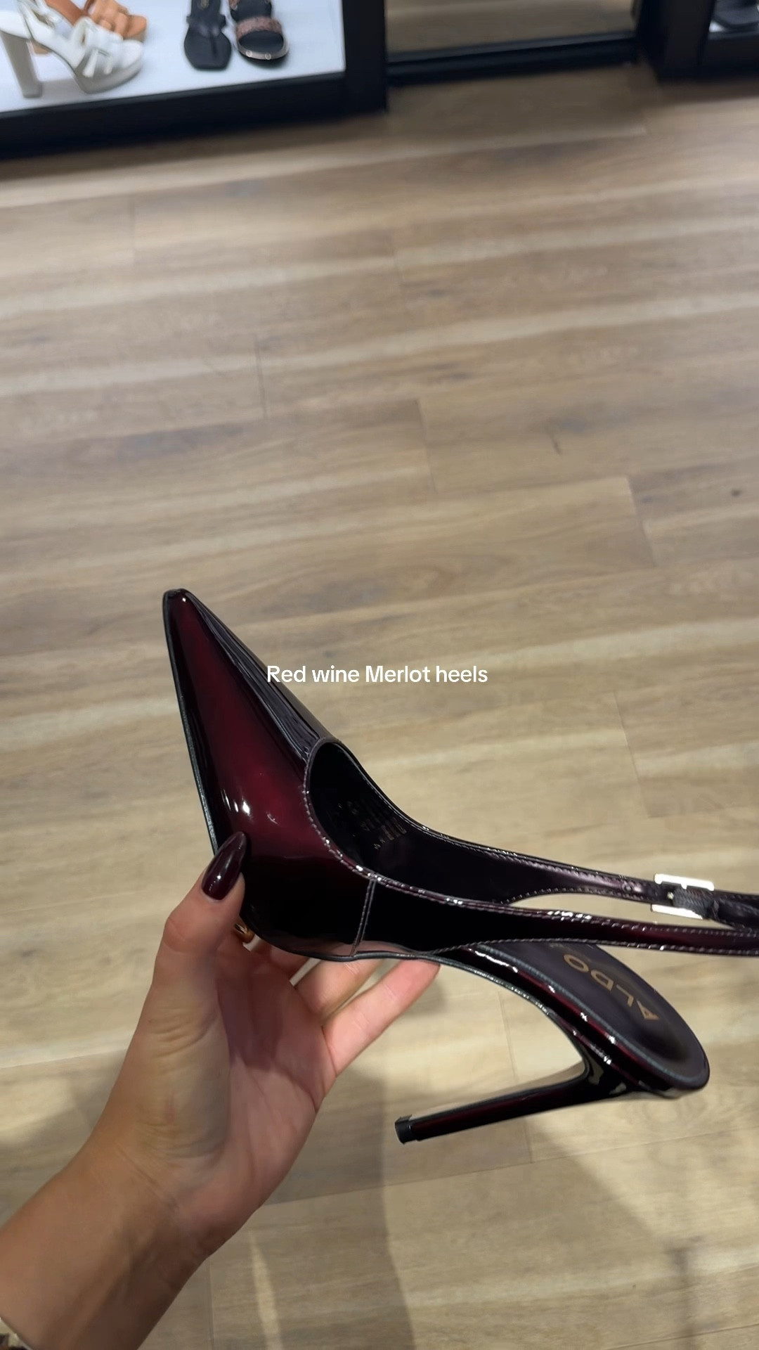 Red wine fall stiletto heels from Aldo 

#LTKStyleTip #LTKHoliday #LTKU