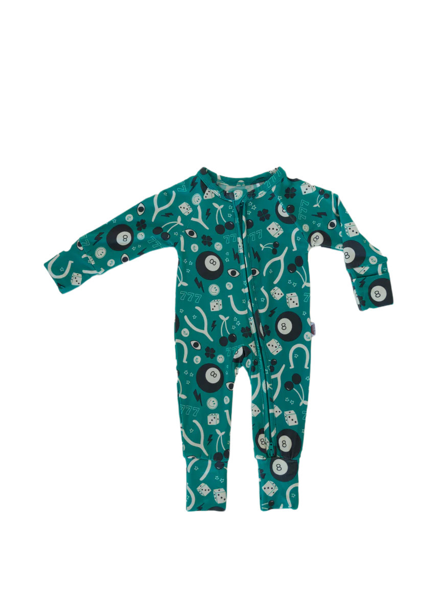 Lucky Charm | Bamboo Zip Romper | Brixton Phoenix