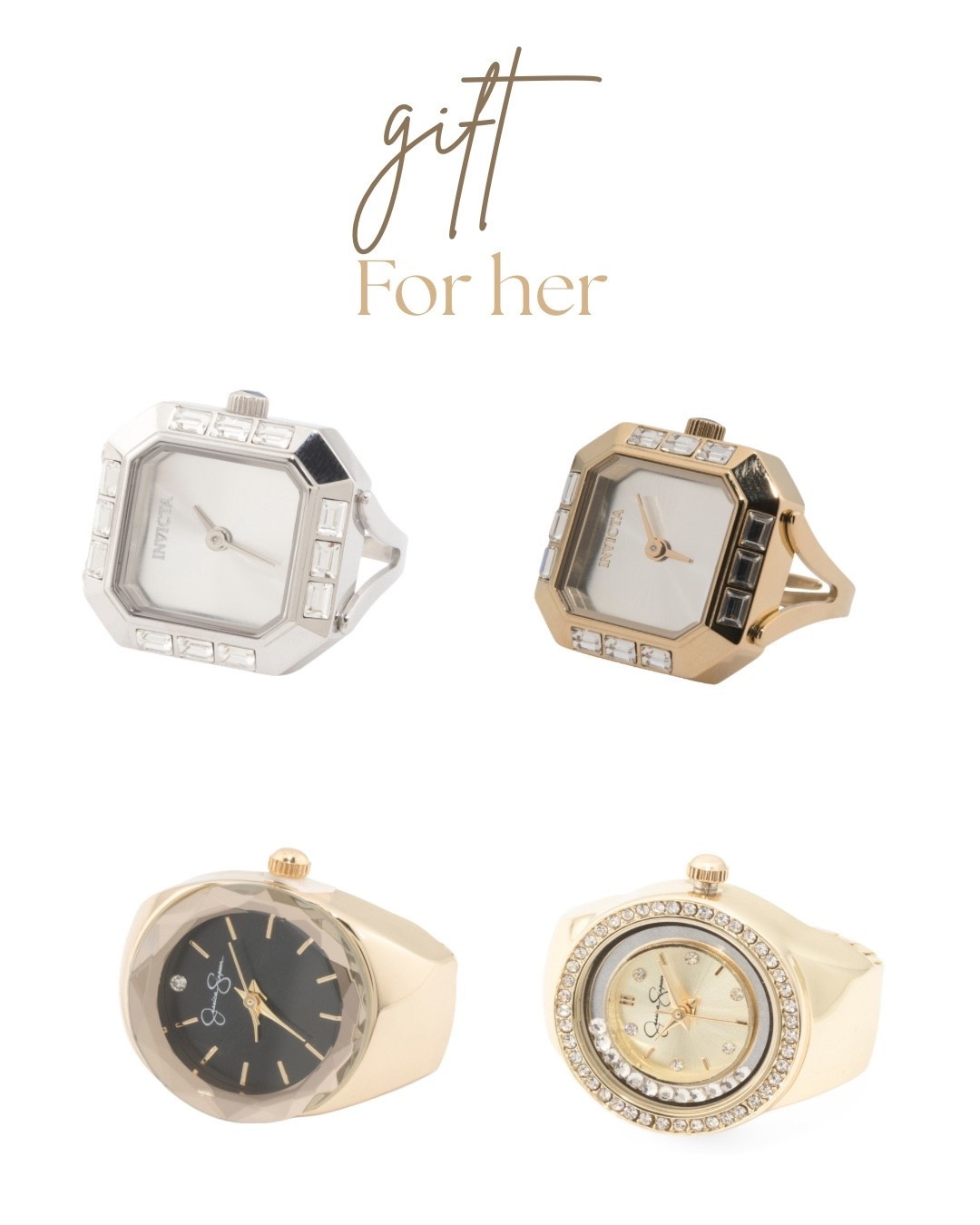 The viral ring watch!! Perfect Christmas gift for her❤️💫
Watch 
Gift idea
Jewelry 
Accessories 

#LTKGiftGuide #LTKFindsUnder50 #LTKHoliday