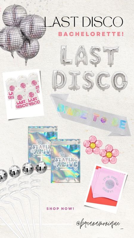 Last Disco Bachelorette Party! 

#LTKwedding #LTKsalealert