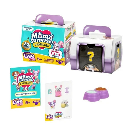 Little Live Pets Mama Surprise Families Adoption pack, over 80 to Collect, Ages 5+ | Walmart (US)