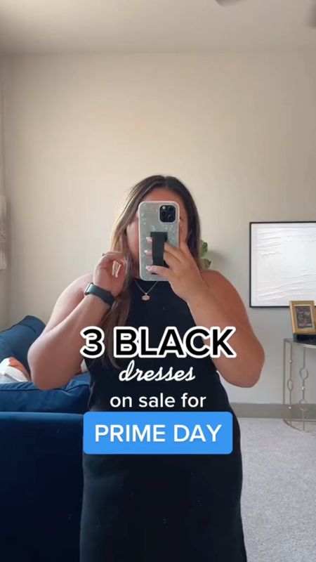 3 Black Dresses on sale for Prime Day 🖤💙 

Black midi dress, black slip dress, black maxi dress, summer dress, sweater dress, prime day, prime day fashion, amazon fashion, amazon finds

#LTKxPrimeDay #LTKsalealert #LTKunder50