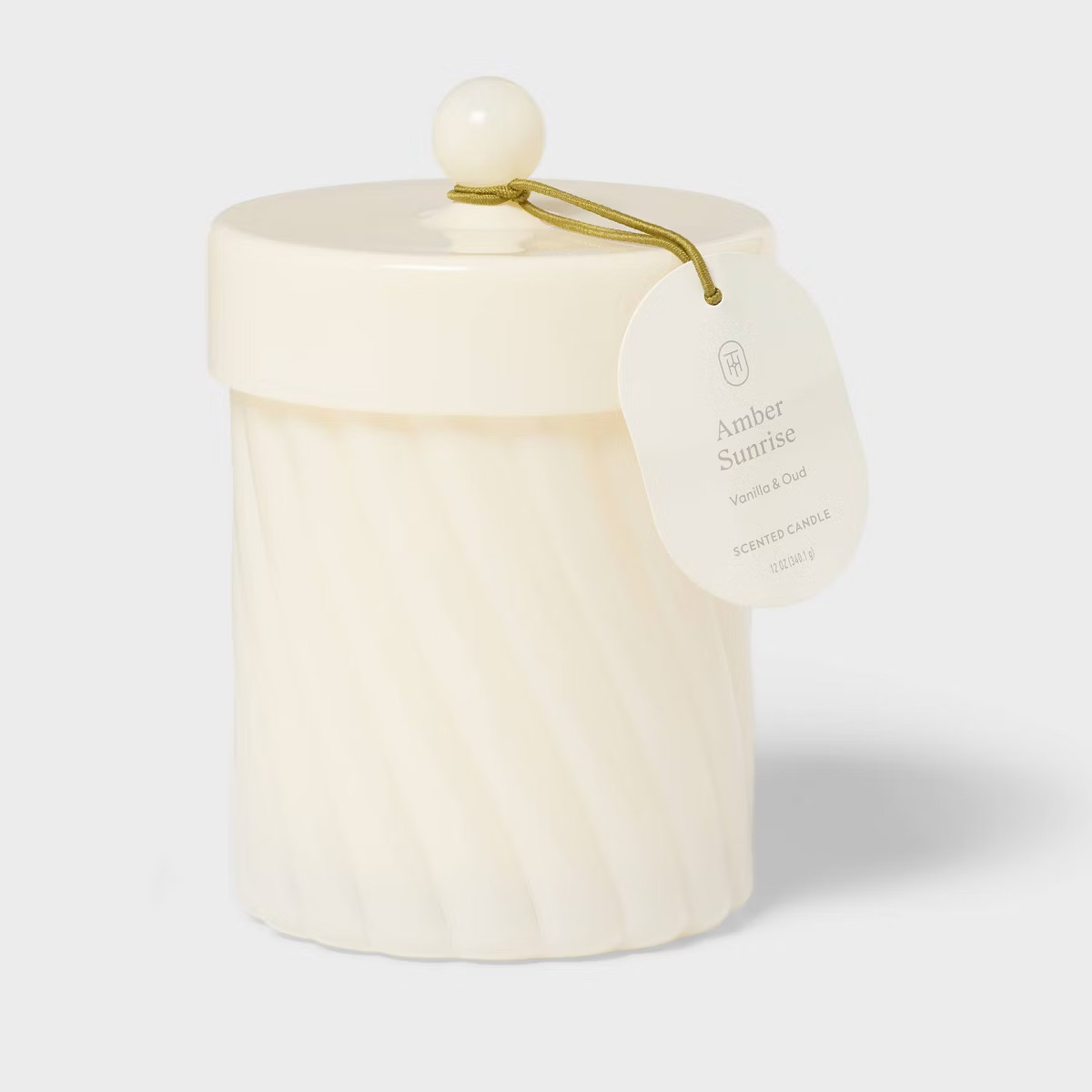 Lidded Teakwood Jar Candle - Threshold™ | Target