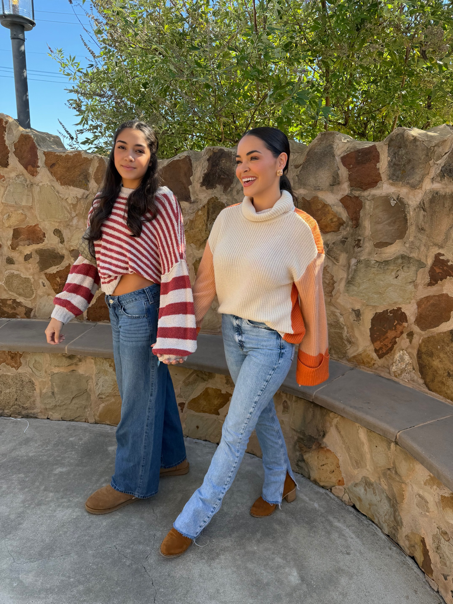 Sweater weather!! Mom & daughter approved fall looks 🍂🍁🍃 #fallfashion 

#LTKSeasonal #LTKHoliday #LTKFamily