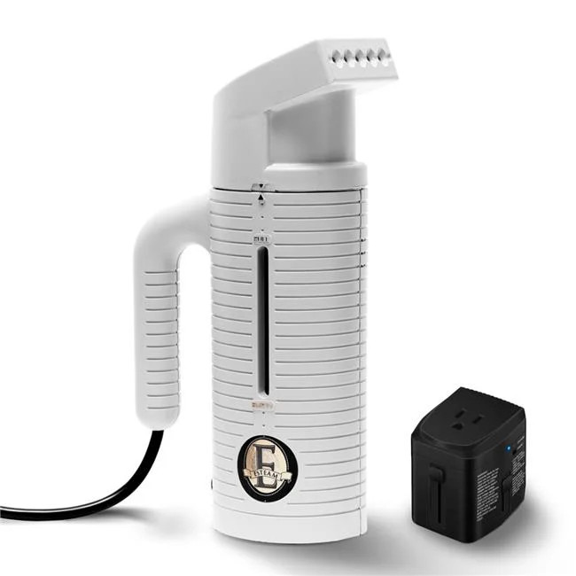 Jiffy Steamer 3611 Travel Steamer ESTEAM in White with Voltage Converter Kit | Walmart (US)
