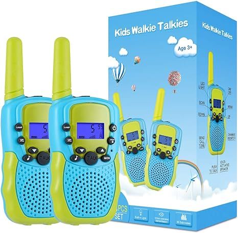 Selieve Toys for 3-12 Year Old Boys Girls, Walkie Talkies for Kids 22 Channels 2 Way Radio Toy wi... | Amazon (US)