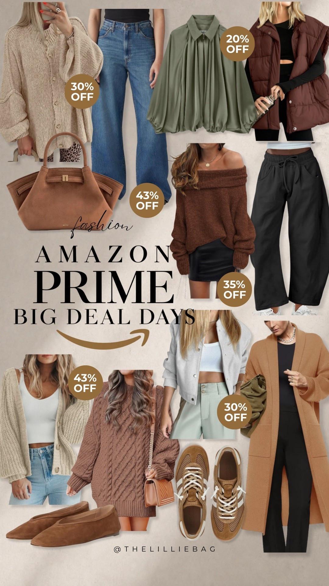 Fashion is getting some of the BEST Prime Big Deal Days markdowns 👀🍂 Sweaters, denim, fall layers + everyday basics are already up to 43% off! These are the pieces I’d grab before sizes start disappearing.

Amazon fashion, Prime Day deals, fall outfits, Amazon finds, fall fashion

#LTKootd #LTKSeasonal #LTKSaleAlert