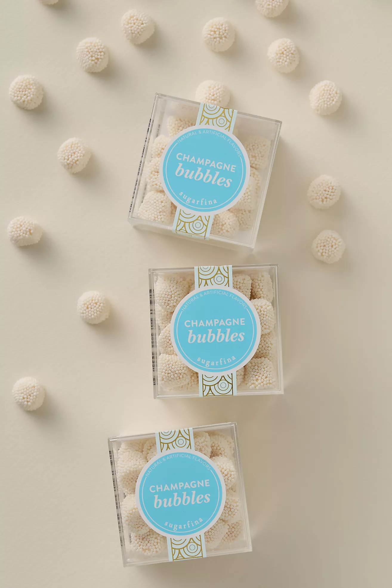 Sugarfina Champagne Bubbles 3-Piece Candy Cube Kit | Anthropologie (US)