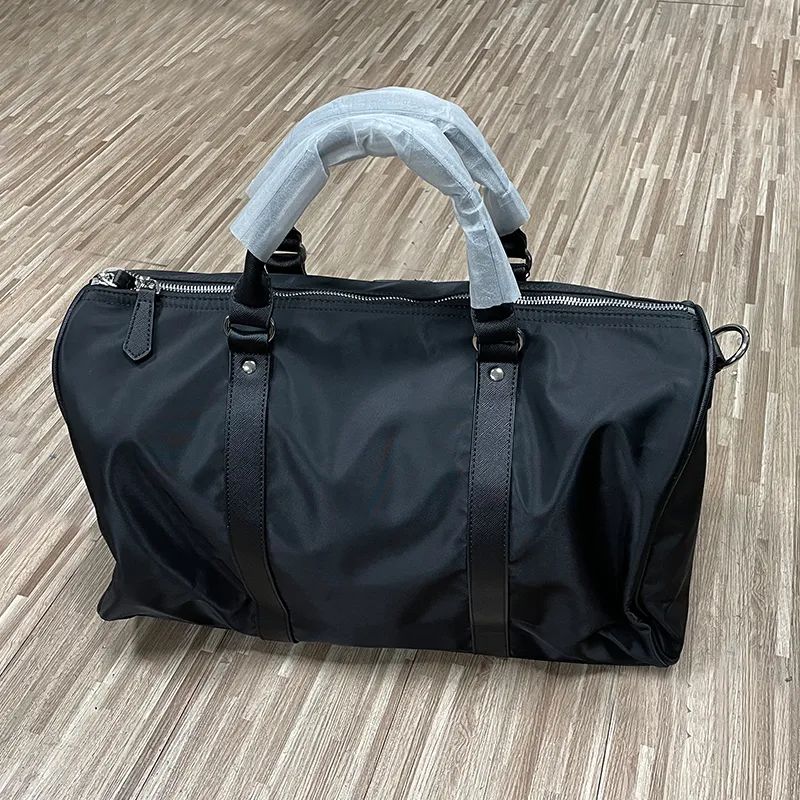 Black Outdoor Travel Bags Large Capacity Handbag Crossbody Duffel Bag With Strap 45CM From Bern, ... | DHGate