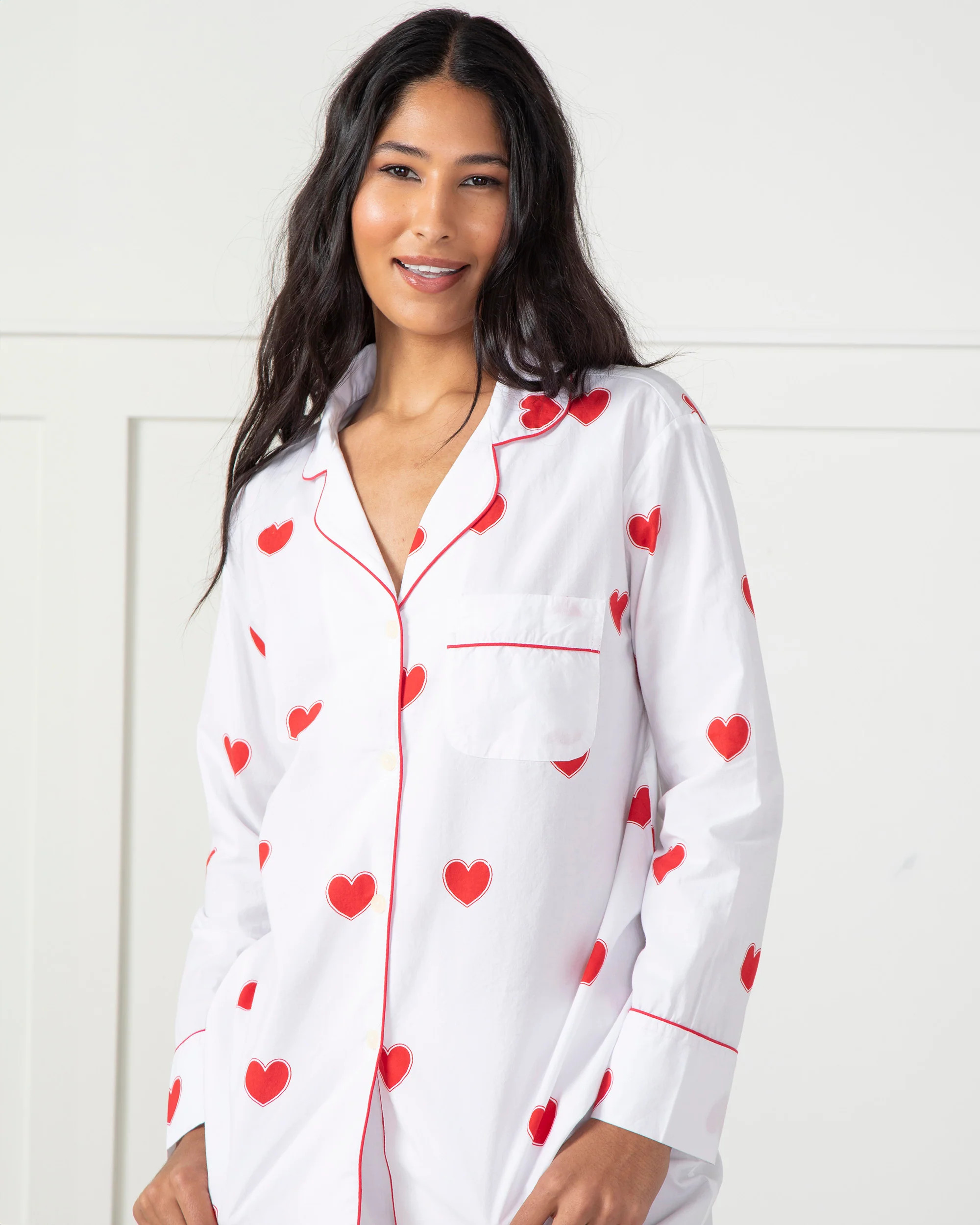 Queen of Hearts - Long Sleep Set - Ruby Cloud | Printfresh