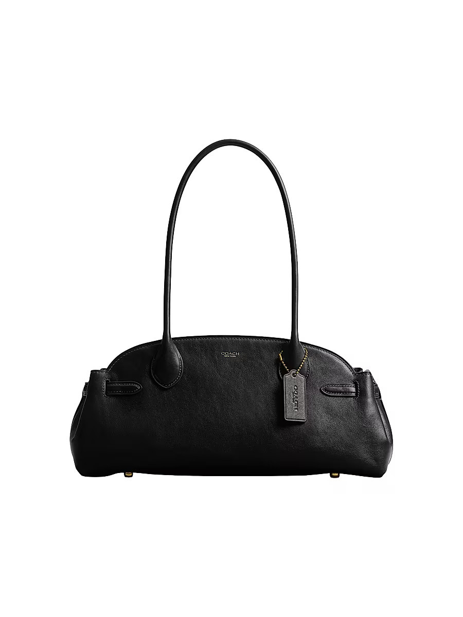 Women's Empire Leather Carryall 34 - Black | Saks Fifth Avenue