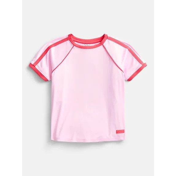Athletic Works Girls Active Soccer Tee with Short Sleeves, Sizes 4-18 | Walmart (US)
