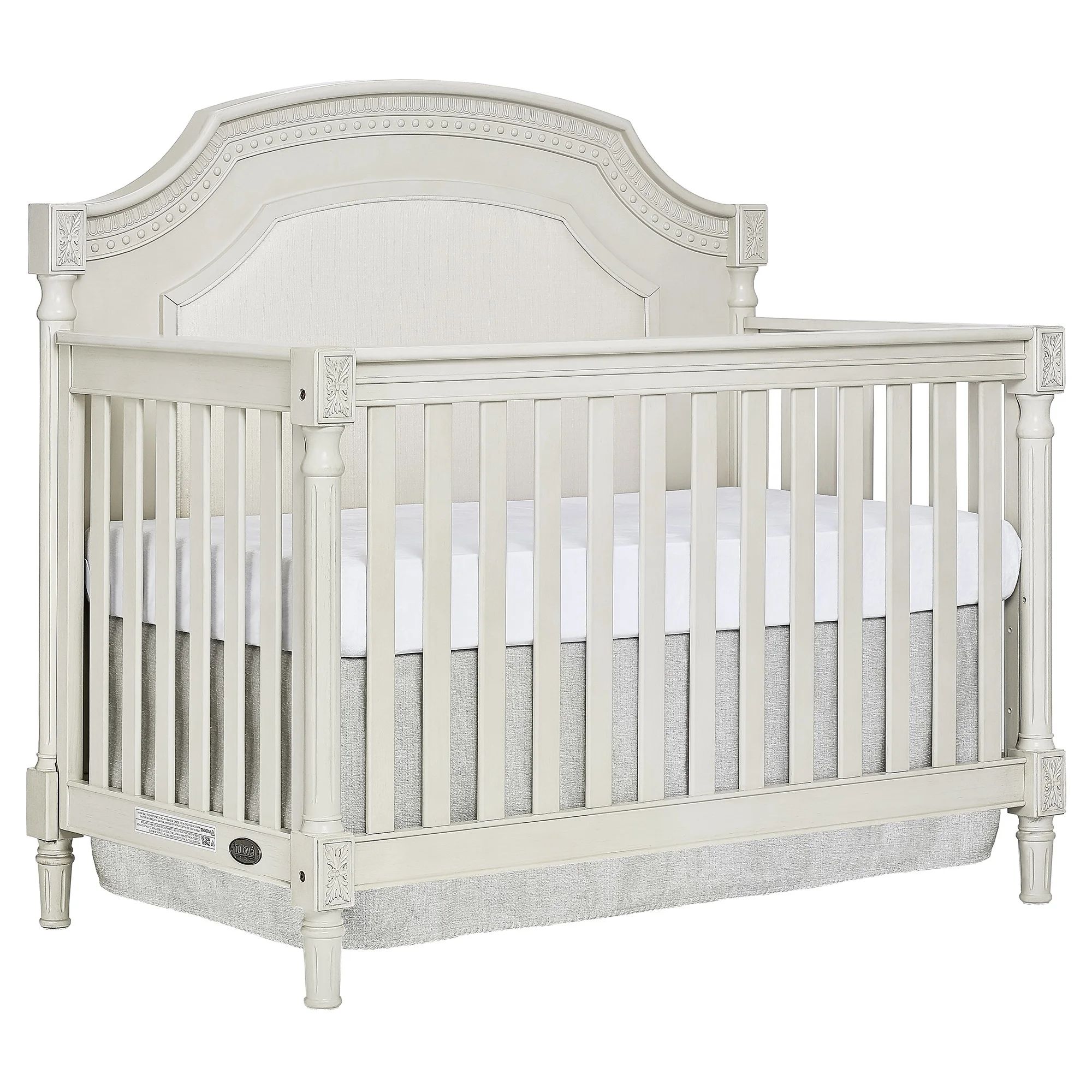 Evolur Julienne 5 in 1 Convertible Crib - Cloud | Walmart (US)