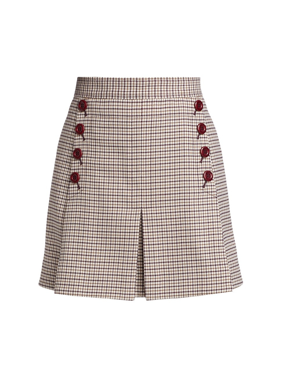 See by Chlo Plaid Tailoring Skirt | Saks Fifth Avenue