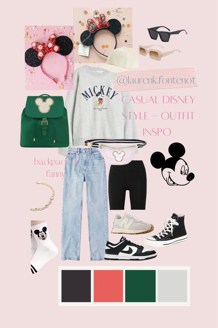 Holiday Disney style, Christmas Disney style, casual Disney style, Disney outfit, Women’s Disney outfit, casual outfit, Disney style 

#LTKSeasonal #LTKfamily