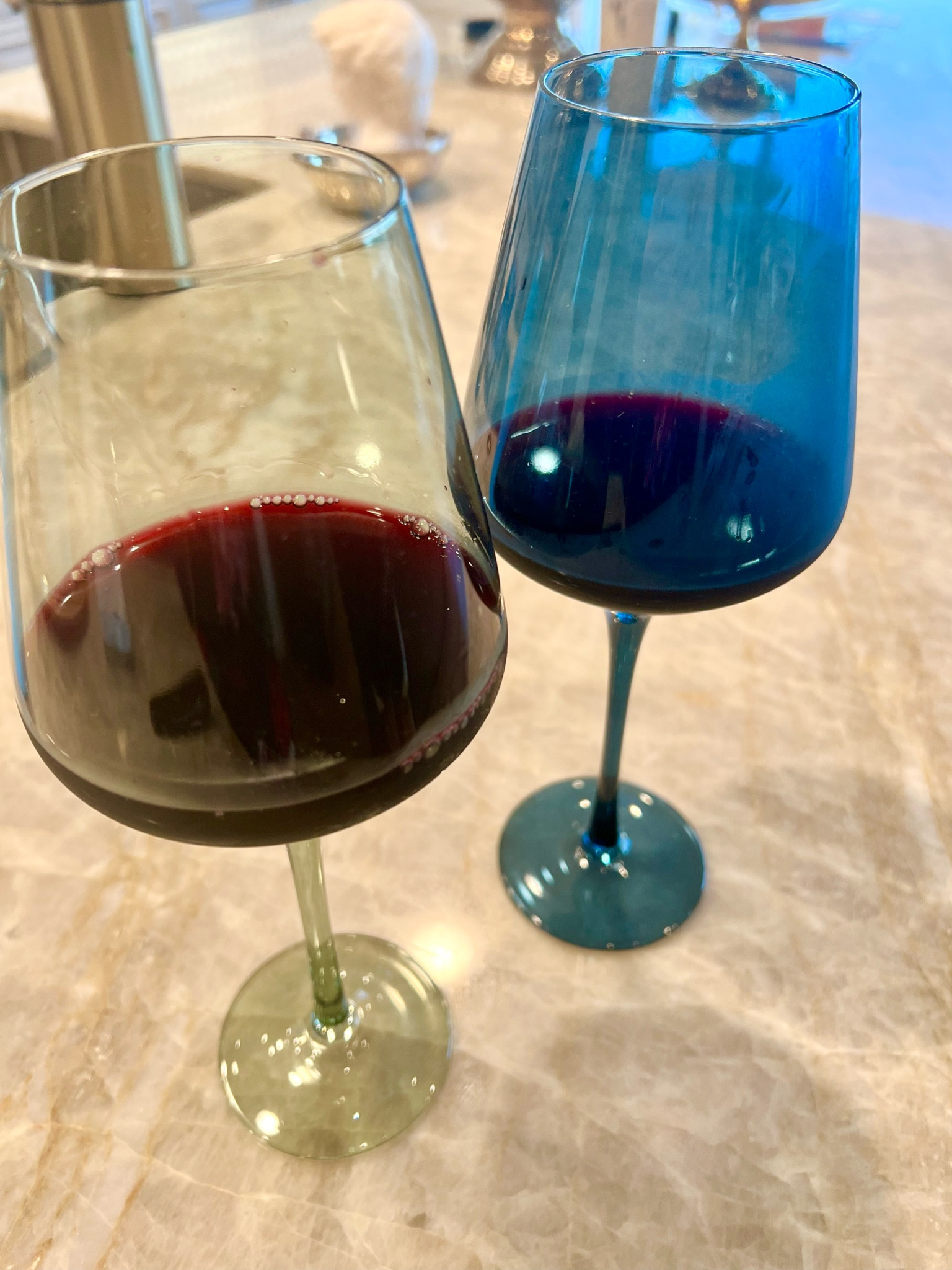 Assorted colored glass wine glasses

#LTKstyletip #LTKfamily #LTKhome