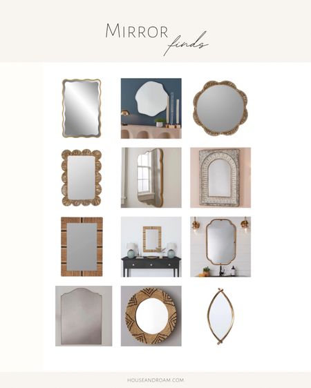 Mirrors homegoods, vanity mirror, entryway mirror, rattan mirror, Wayfair mirror #homedecor #mirrors # neutral #simplehomedecor