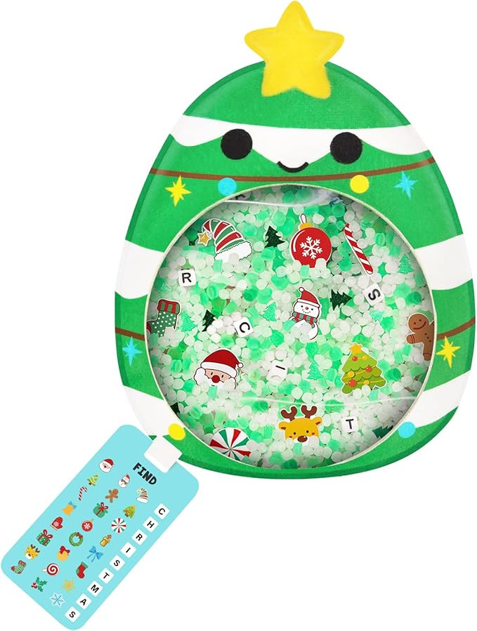 ORIENTAL CHERRY Christmas Stocking Stuffers for Kids - Toddler Learning Activity Hide and Seek Hi... | Amazon (US)