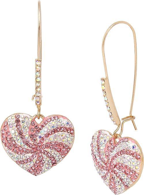 Peppermint Heart Dangle Earrings | Amazon (US)