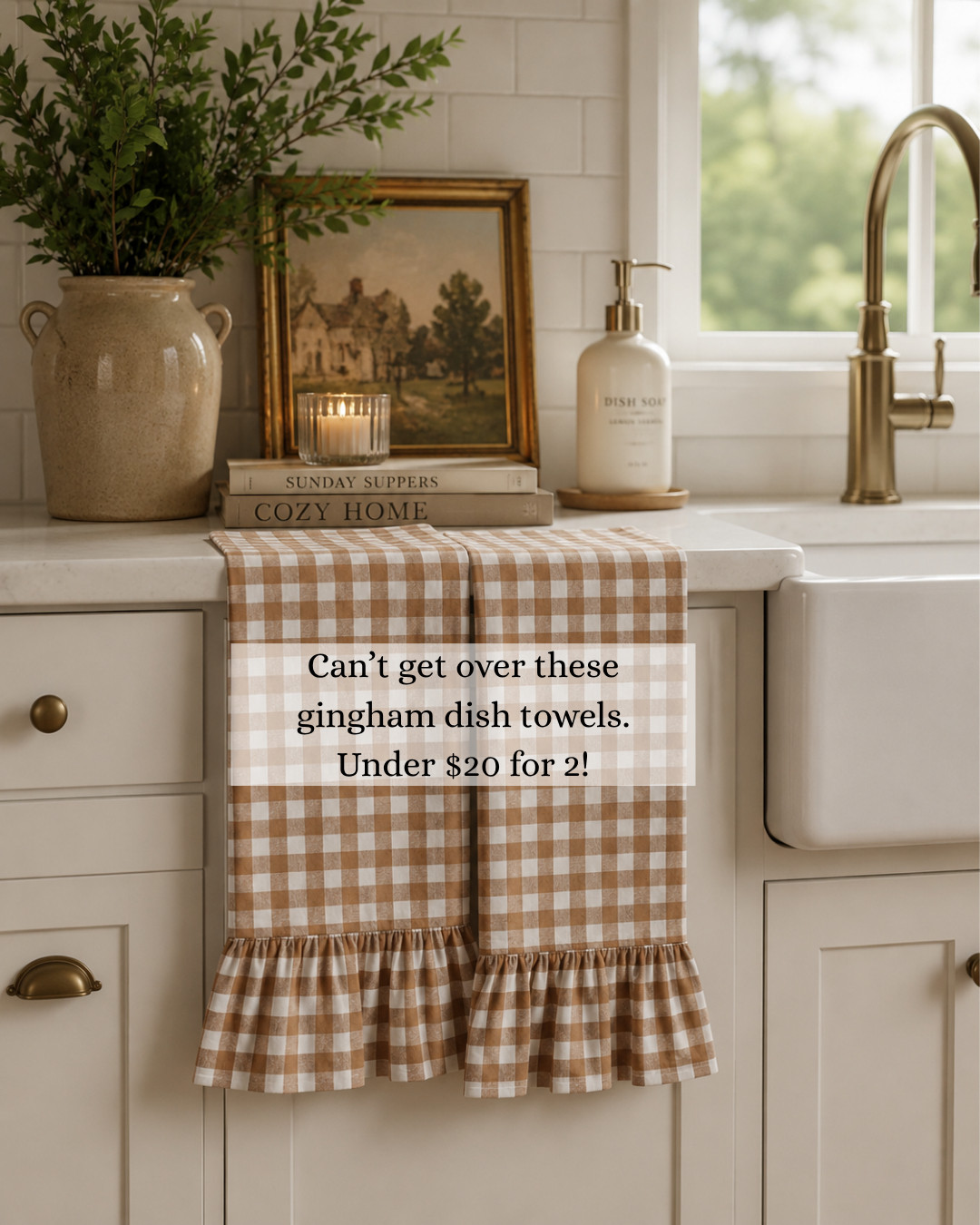 Can’t get over these gingham dish towels.  Under $20 for 2! Come in other colors 

 #LTKSeasonal #LTKHome #LTKSaleAlert