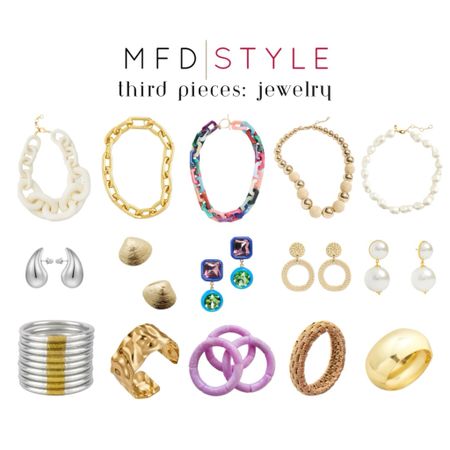 My top picks for jewelry to add as your outfit’s third piece🩵💙🩷💜