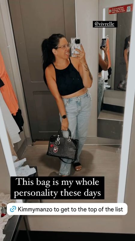 Borrowing designer bags from Vivrelle is my personality these days! Obsessed with this Dior bag!! 

Kimmymanzo gets you to the top of the list on their site! 

Designer bag
Dior 
Straight leg jeans
Jeans
Denim 
Bralette 

#LTKItBag #LTKVideo #LTKMidsize