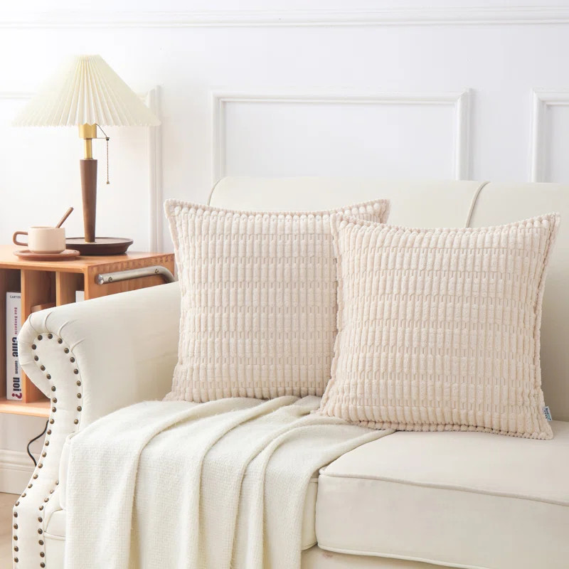 Bufard Polyester Pillow Cover (Set of 2) | Wayfair North America