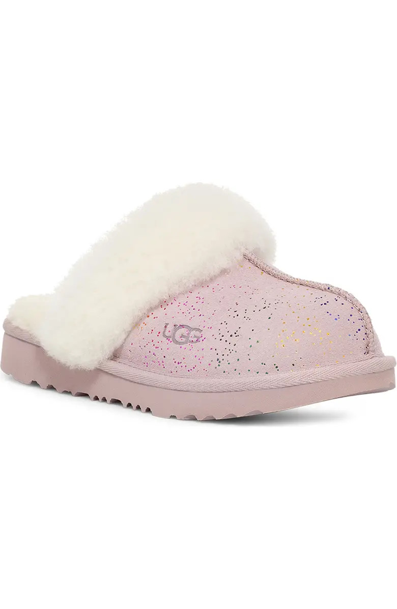 UGG® Kids' Cozy II Shimmer Sky Slipper | Nordstrom | Nordstrom