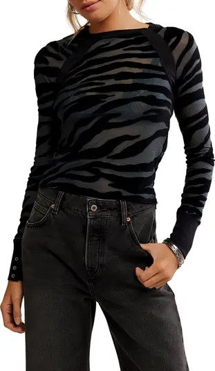 Free People So Lush Burnout Velvet Top | Nordstrom | Nordstrom