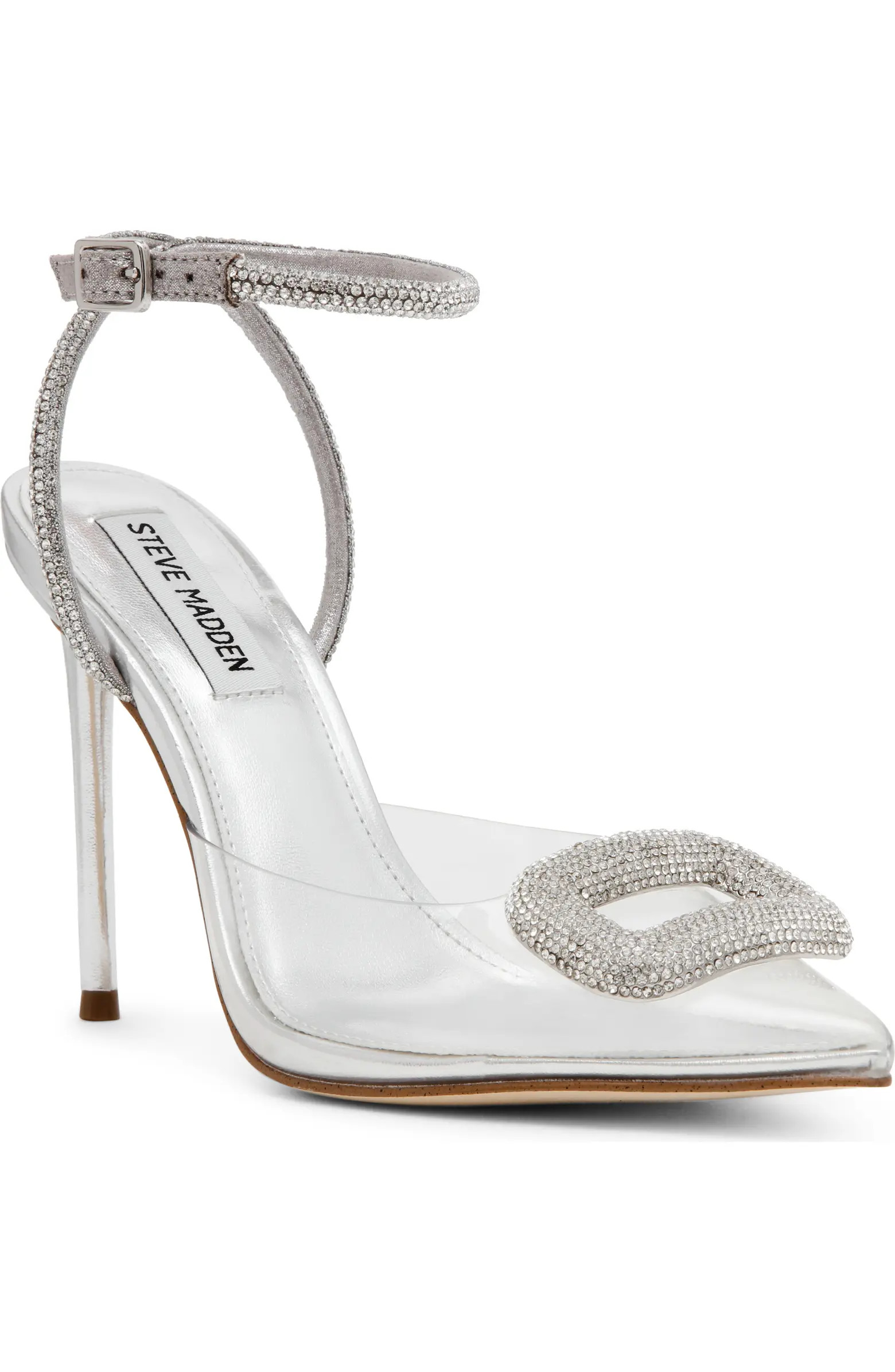 Steve Madden Vienna Pointed Toe Ankle Strap Pump (Women) | Nordstrom | Nordstrom