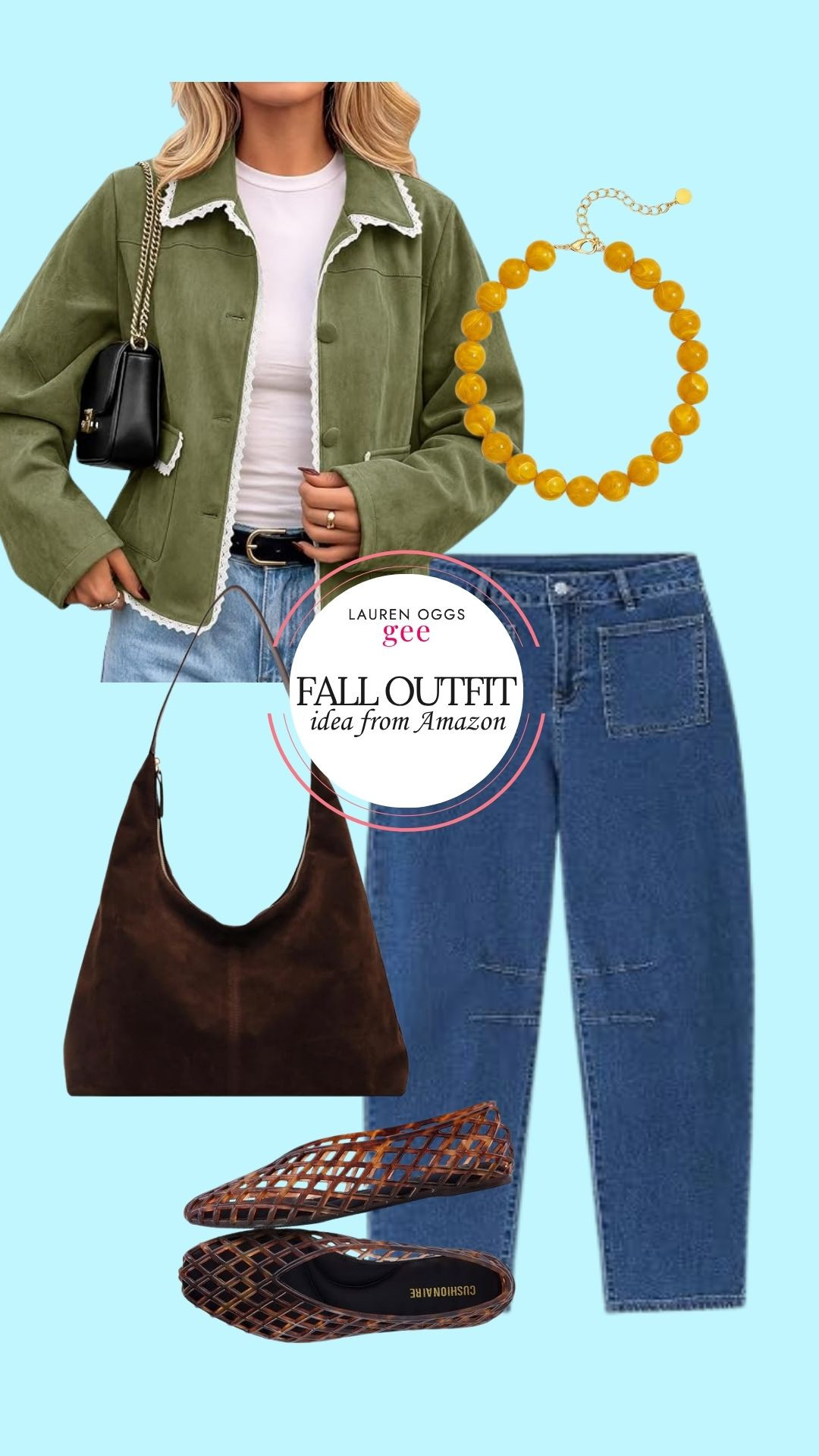 Amazon fall outfit idea 🍂🤎 Affordable, effortless, and perfect for the season! This fall look is giving cozy + chic without breaking the bank. Shop these Amazon fall fashion finds and save this outfit for your next fall look! ✨ 

 #LTKgrwm #LTKootd #LTKSeasonal