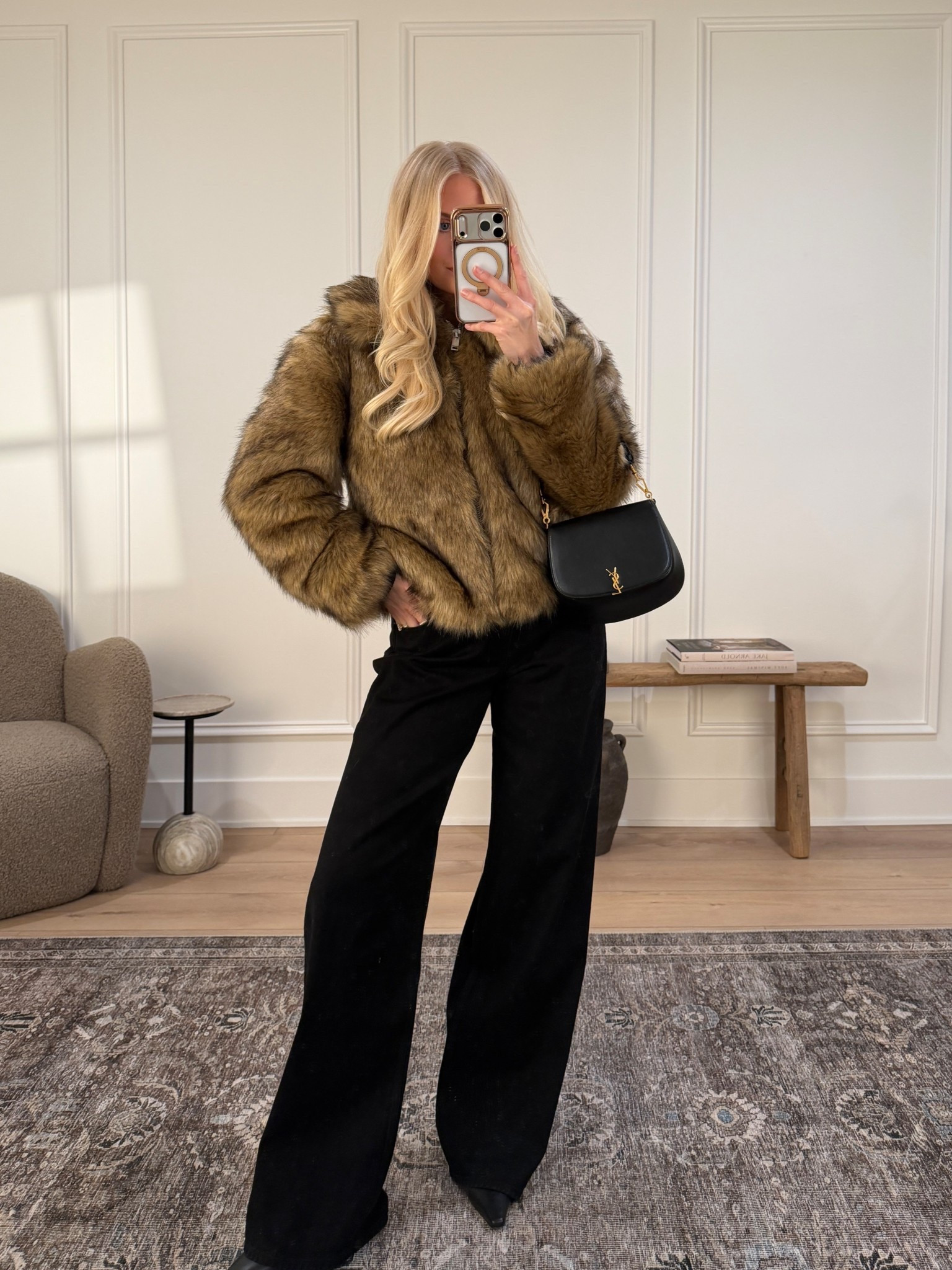 Stack my code AFKATHLEEN for an extra 15% off the Black Friday sale! 

Wearing a small in faux fur jacket, 27 long in jeans (sized up for pregnancy, runs TTS), boots are true to size.
#KathleenPost 

Black Friday Sale, cyber week, cyber Monday, winter fashion, winter outfit, holiday outfit

#LTKSaleAlert #LTKHoliday #LTKCyberWeek