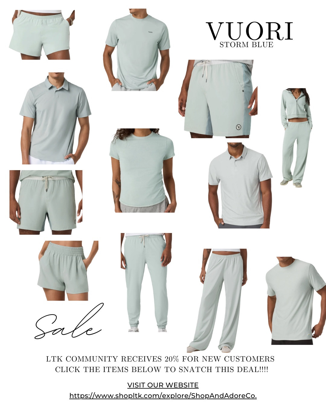 Your gym outfits just got better.

20% OFF @Vuori US vuoriclothing inside the LTK Spring Sale — but the code is only in my LTK.

Comment “SALE” and I’ll send you the LTK link #VuoriActivewear #AthleisureLooks #WorkoutWear #VuoriFinds 

#LTKSpringSale #LTKActive #LTKSpringSale #LTKSaleAlert