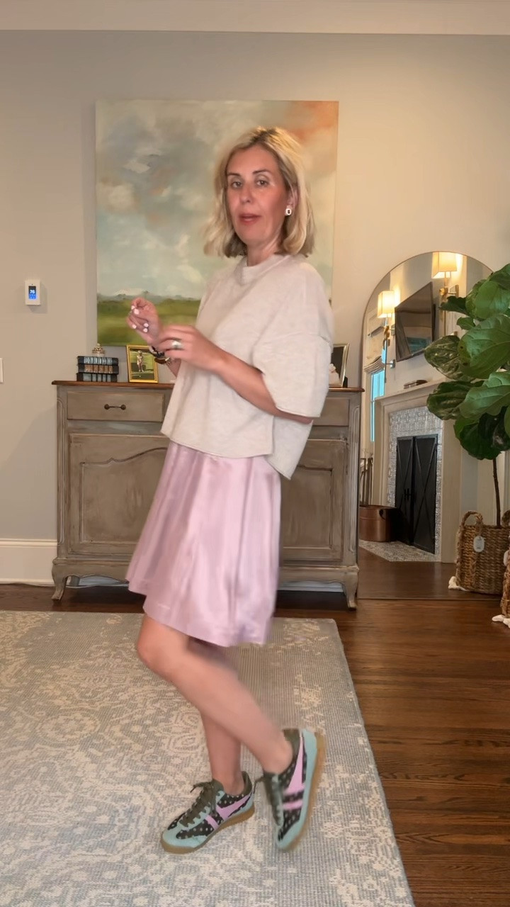 The Goldie twofer dress is always a crowd favorite and these shoes are such a yes!!I’m in a small dress and 8 sneaker tts. 

*code Catherine20 at Allie + Bess

#LTKdayinmylife #LTKootd #LTKmomlife