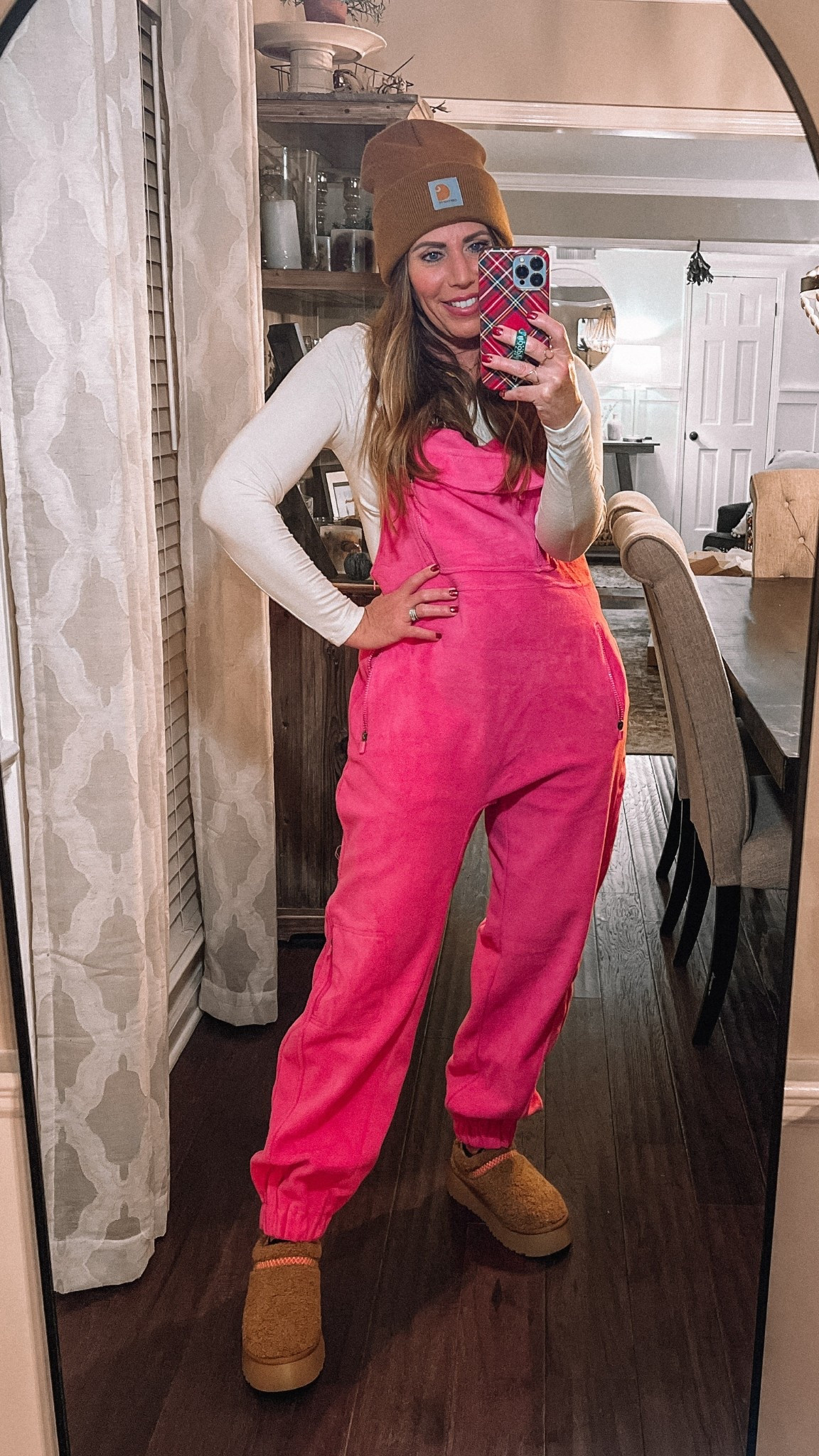 Look for less fleece jumpsuit from Amazon
This is my second jumpsuit in this style. I love them the quality is so good it comes in several colors and it’s on sale as low as $45.99

They are true to size and so comfy! Perfect for cold weather a winter vacation or just a cozy winter look. You can style it with UGGs sneakers or boots, and any type of outerwear.



#LTKMidsize #LTKSeasonal #LTKFindsUnder100