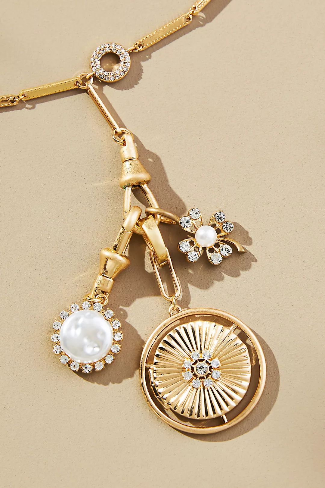 Circle Pendant Charm Necklace | Anthropologie (US)