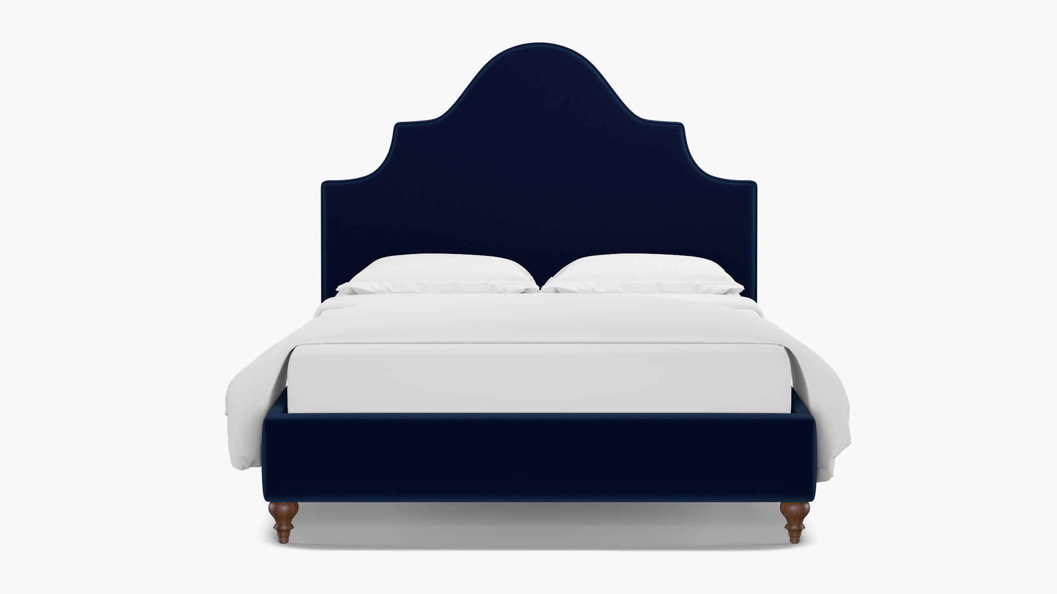 How is the back of the headboard finished? | The Inside