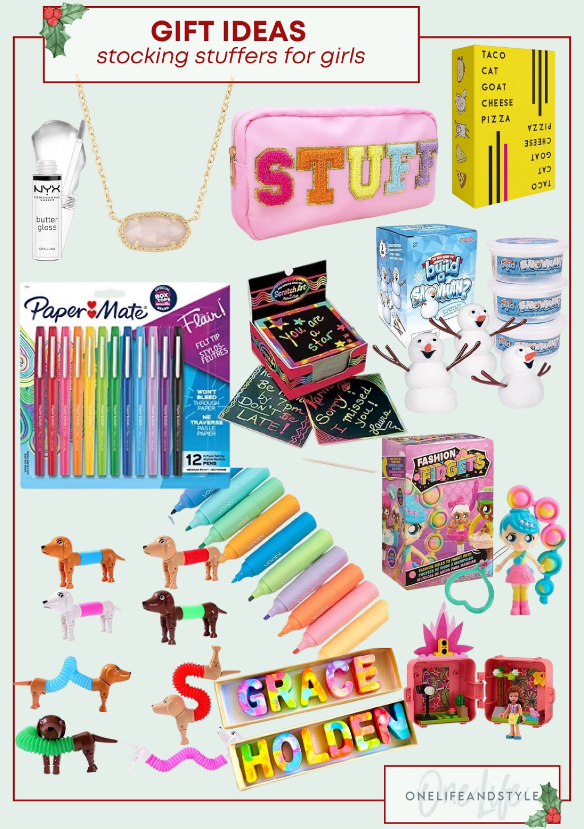 Stocking, stuffer ideas for girls - gift guide, gift ideas. 

#LTKGiftGuide #LTKHoliday #LTKSeasonal