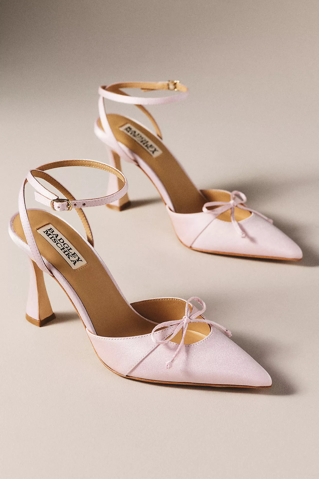 Badgley Mischka Yara II Ankle-Strap Pumps | Anthropologie (US)