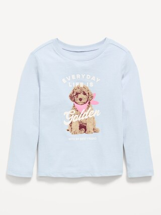 Long-Sleeve Graphic T-Shirt for Toddler Girls | Old Navy (US)