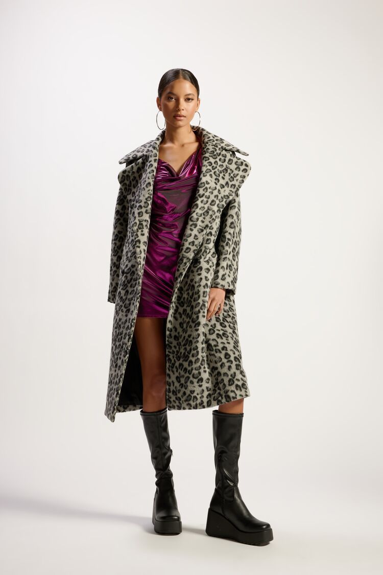 Leopard Print Duster Coat | Forever 21 (US)