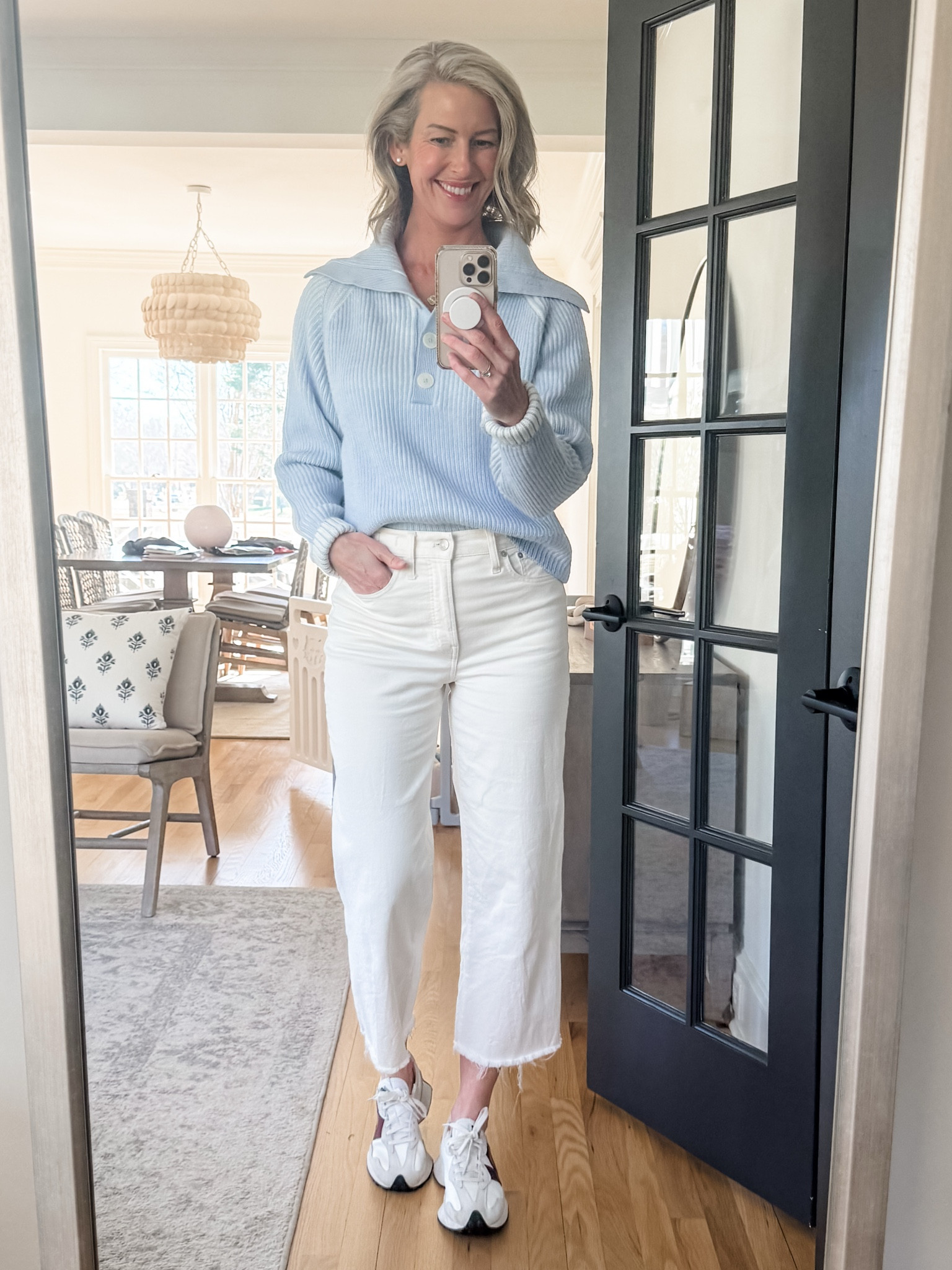 Literally hit the shopping jackpot with this @varley sweater majorly marked down right now at Anthro..originally $200 and I got it for under $70…obsessed!

Wearing size M

#LTKSaleAlert #LTKOver40 #LTKootd