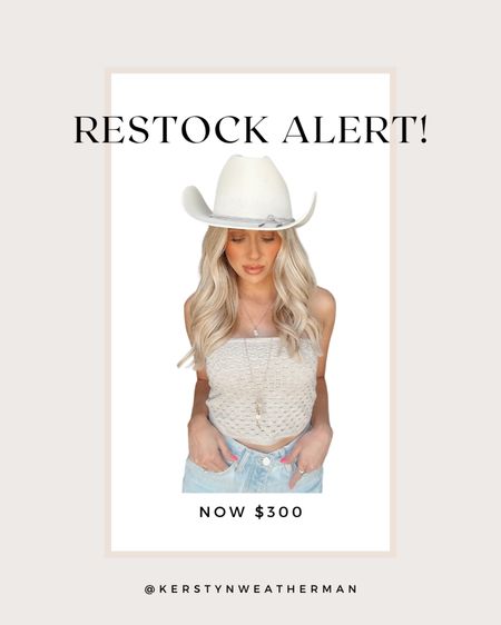 obsessed with my premonition goods cowgirl hat! I have them in 2 colors! 

This ivory white cowgirl hat is perfect for my brides! 🤍💍☁️✨ mine will be making an appearance at my reception 😉🤭

Perfect hat for festival season!

#LTKU #LTKFestival